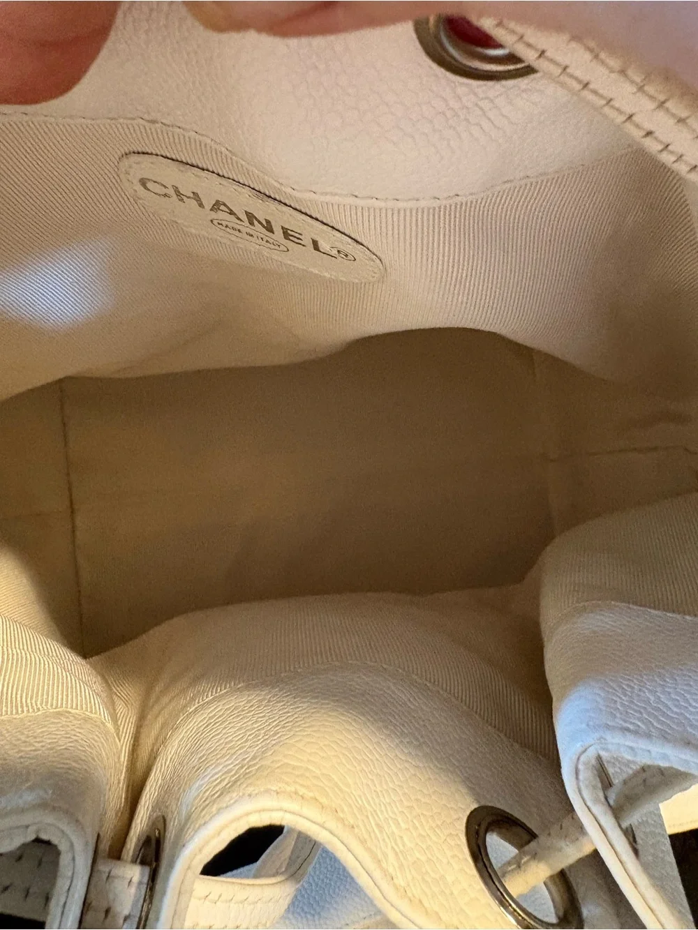CHANEL shoulder bucket